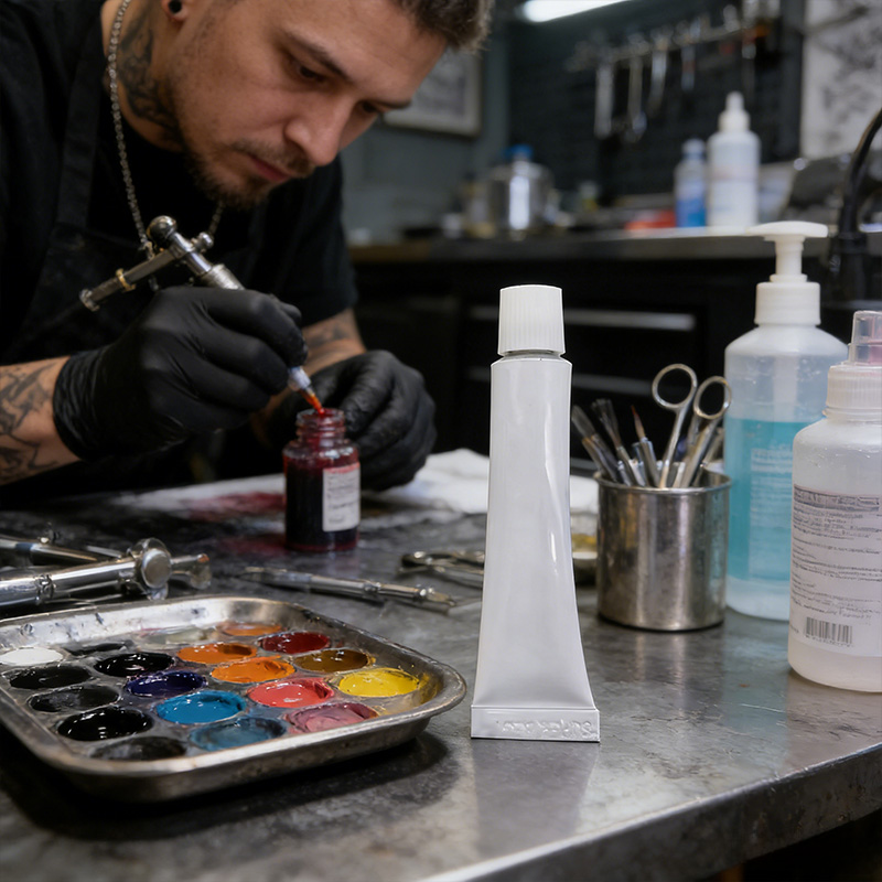 Custom Branding OEM Manufacturing 10g Painless Tattoo Cream, Microblading &amp; PMU Tools, Aftercare Products for Beauty Salons