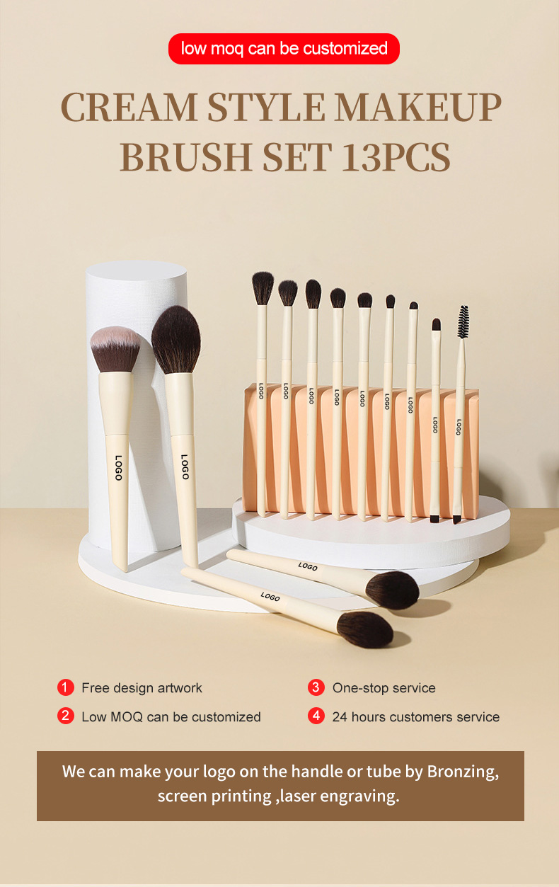 Makeup Brush Set Main View