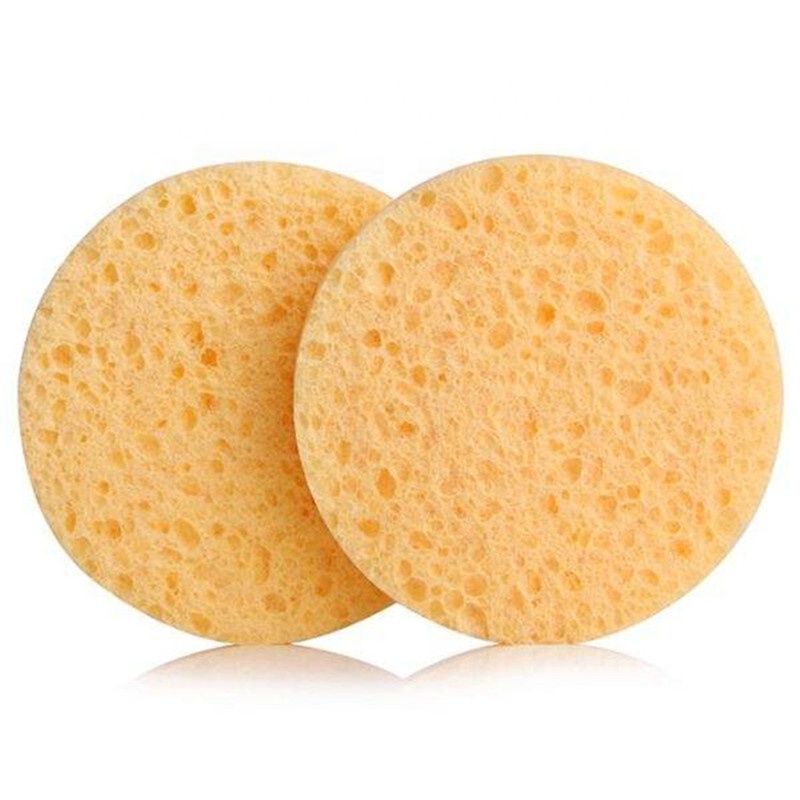 Woxin Eco-Friendly Natural Cellulose Facial Sponge for Gentle Cleansing High Absorbent &amp; Biodegradable Sustainable Skincare