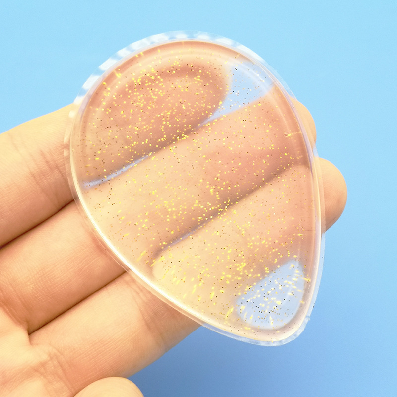 Eco-Friendly Silicone Makeup Sponge Puff, Non-Absorbent, Travel-Friendly Beauty for Liquid &amp; Powder Cosmetics