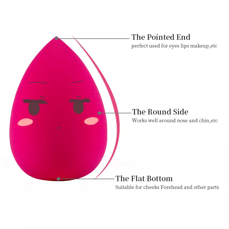 Beauty Personal Care Skin Care Tools Face Care Washable Eco-Friendly Latex Free Beauty Eggs Customizable Colors Makeup Sponge