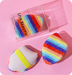 PU & Velour Cosmetics Puff