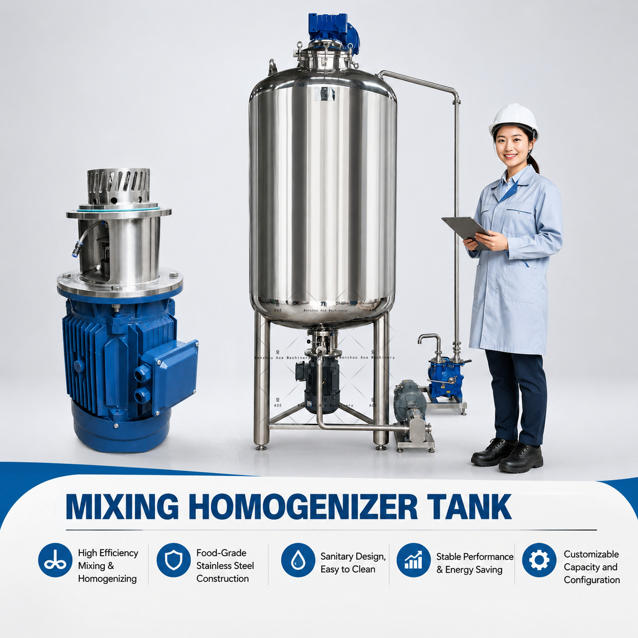 Bottom Homogenizer Diagram