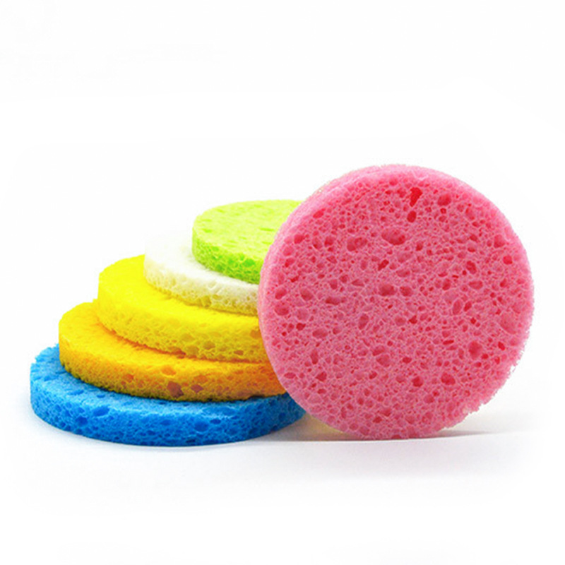 Gmagic Natural Eco-Friendly Water Drop Shape Facial Cleansing Sponge with Skin-Friendly Texture for Daily Use