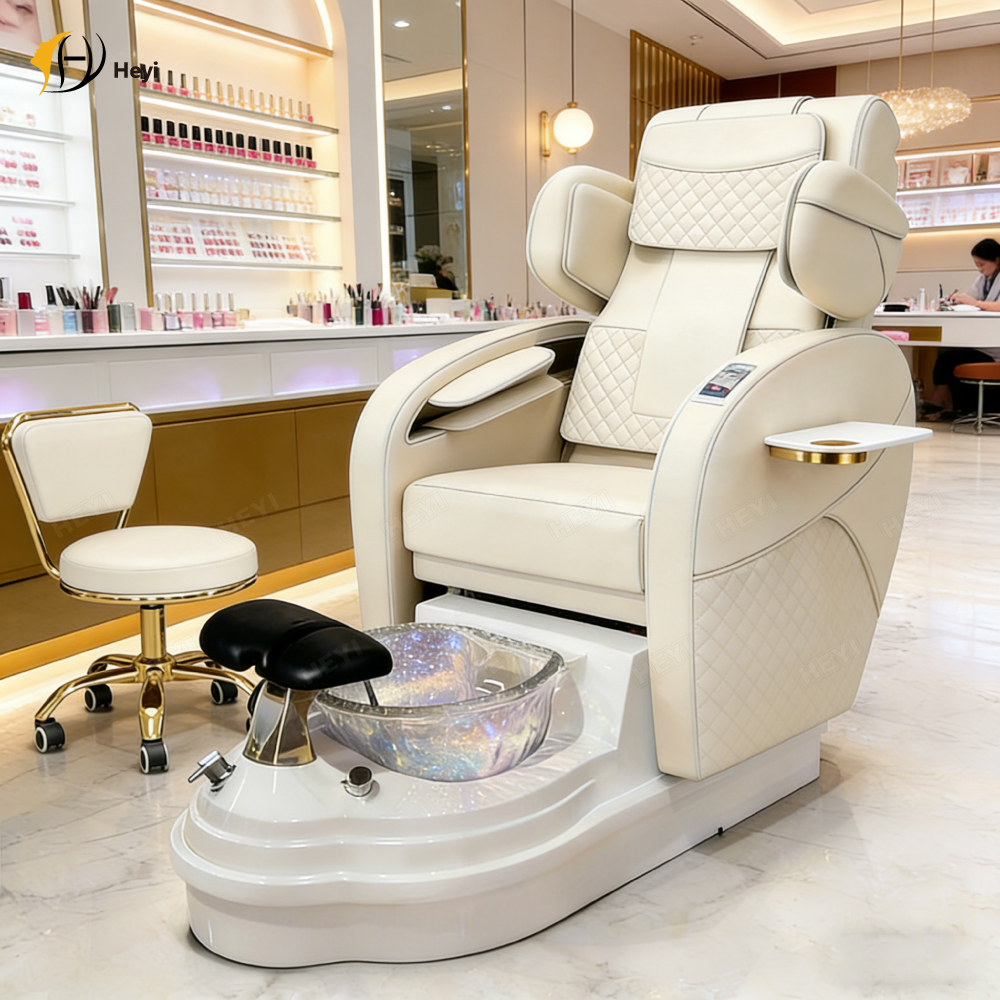 Manufacturer Custom Design Massage Nail Salon Furniture Massage Pedicure Chair Professional Electric Foot Spa Chair