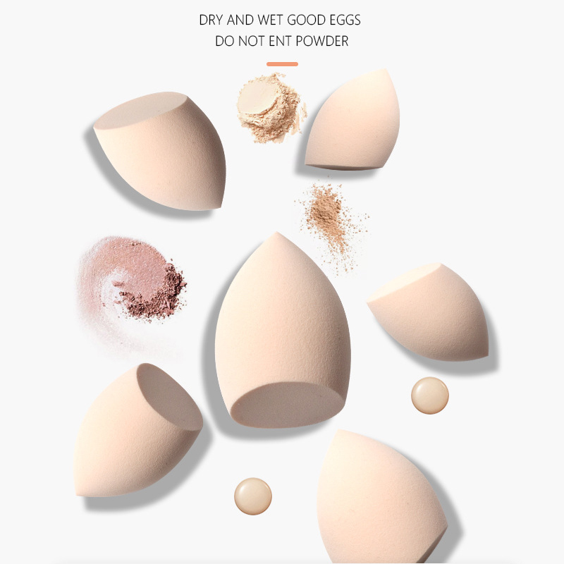 OEM ODM Custom Natural Cosmetics Tools Latex Free Makeup Sponge Beauty Private Label Super Soft Makeup Blender in Bulk