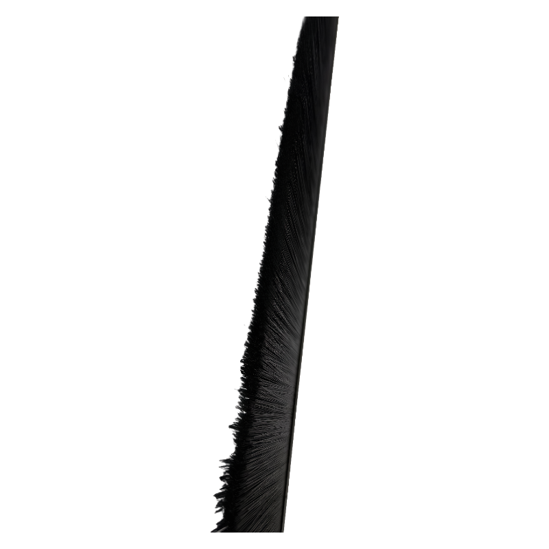 High-Durability Abrasion-Resistant Industrial Cleaning Brushes Nylon Strip Door Sweep Brushes Customizable OEM Synthetic Fiber