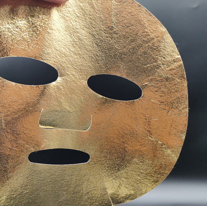 24K Genuine Gold Leaf Sheets Premium Facial Mask Accessory for Face and Body Dry Cosmetics Application
