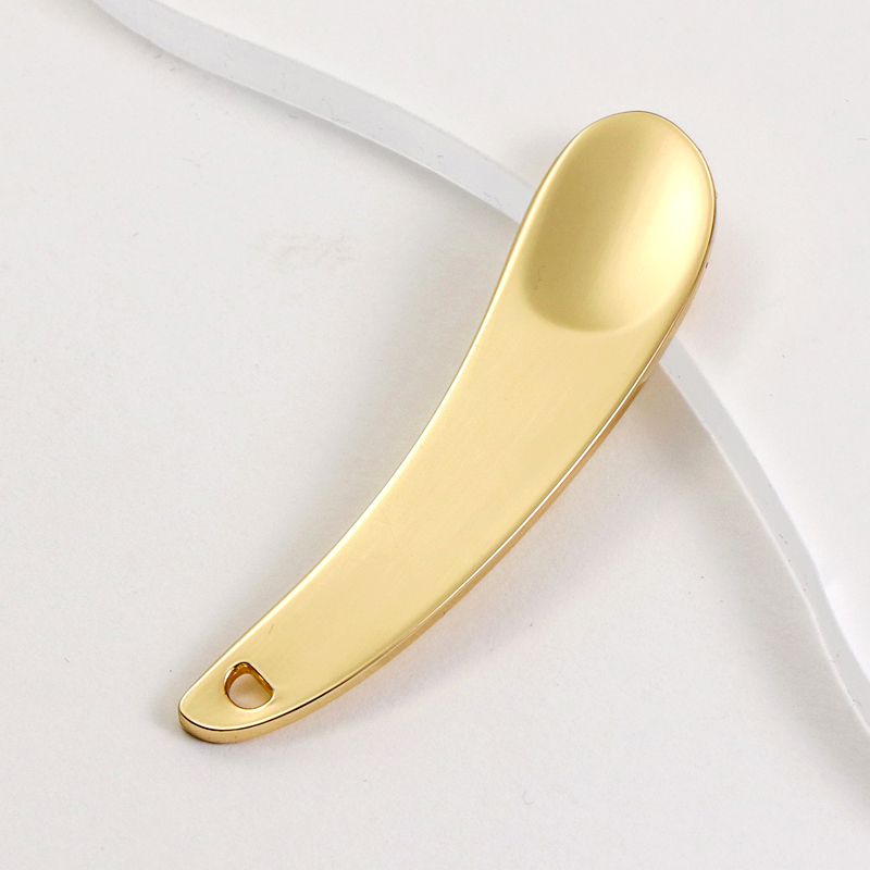 Luxurious Eye Serum Applicator Mini Face Cream Makeup Mixing Spoon 304 Stainless Steel Cosmetic Spatula Facial Massage