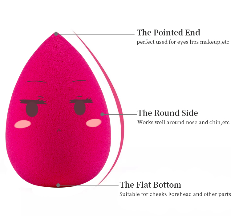Beauty Personal Care Skin Care Tools Face Care Washable Eco-Friendly Latex Free Beauty Eggs Customizable Colors Makeup Sponge