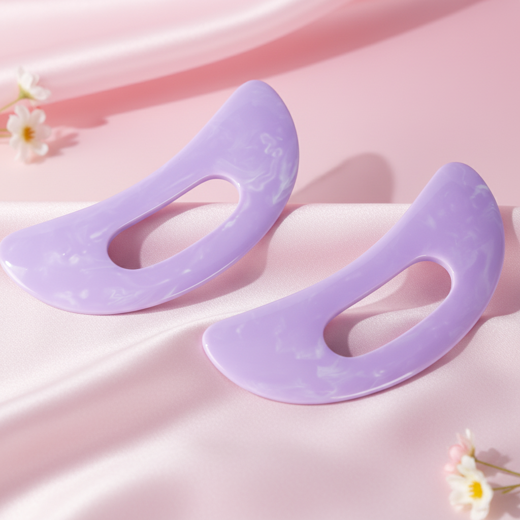 Factory Custom Logo Resin Gua Sha Board Portable Face Neck Body Massage Tool Eco-friend Beauty Skincare Massager for Salon Home