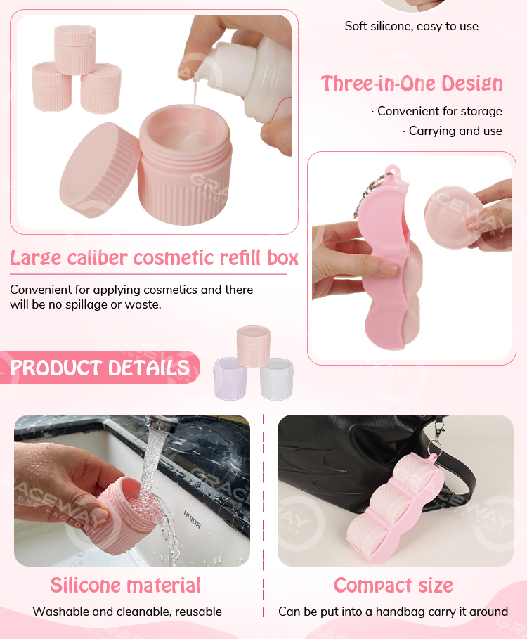 Silicone Travel Jar Detail 3