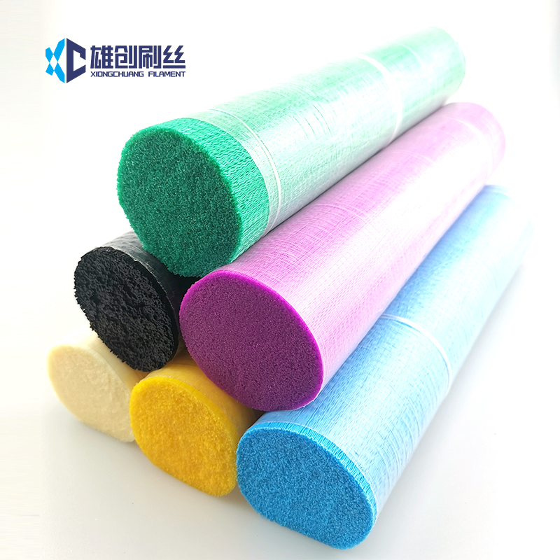 Synthetic Fiber Broom PP Filament Flat Cross-section Extruding Molding Cleaning Brush