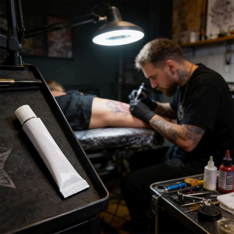 Custom Branding OEM Manufacturing 10g Painless Tattoo Cream, Microblading &amp; PMU Tools, Aftercare Products for Beauty Salons