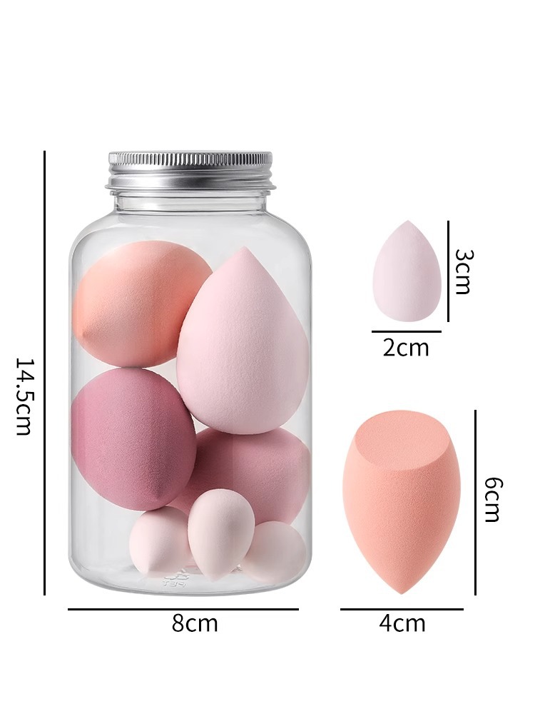 Custom Wholesale Manufacture Cosmetic Blender Egg Eco Friendly Beauty Sponges Blending Fruit Shape Powder Puff Makeup Sponge