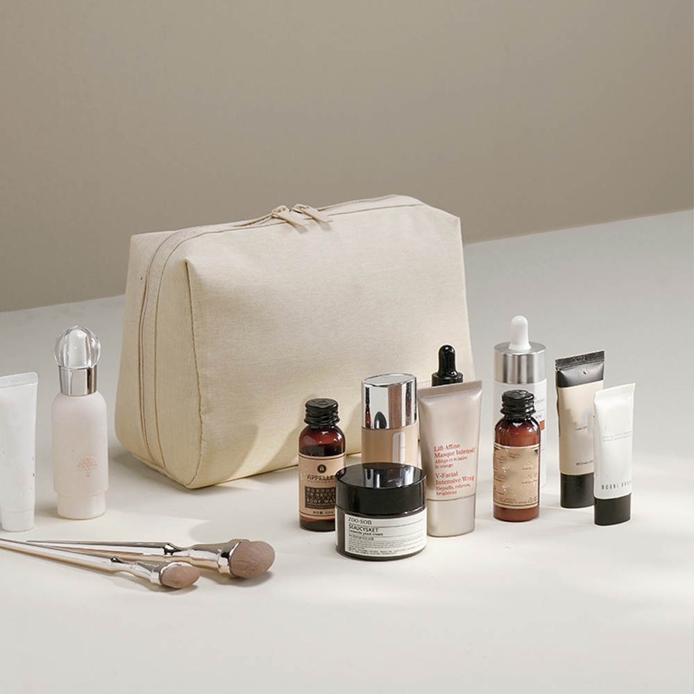 Eco-friendly and Recyclable Cosmetic Storage Bags, Portable, Fashionable and Large-capacity, Essential for Travel