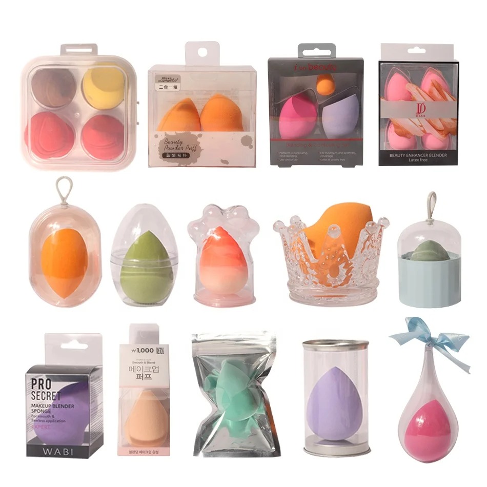 2024 New Arrivals Beauty Private Label Super Soft Hydrophilic Marble Makeup Puff Facial Usage Washable Cosmetic Tool