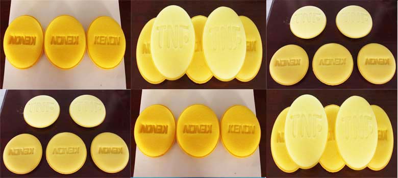 Makeup sponge making machine Sample