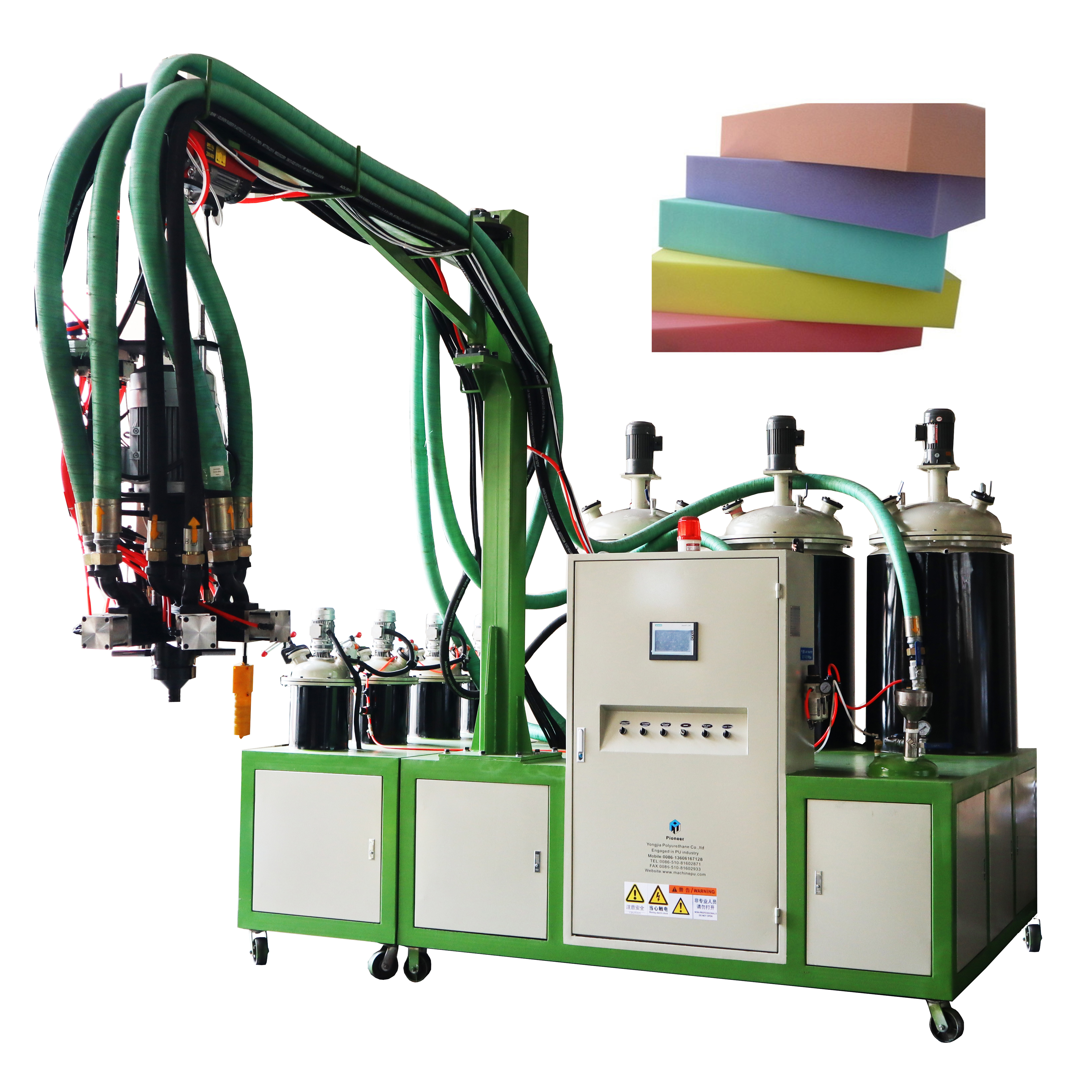 Powder Makeup Sponge Foaming Machine Pu Polyurethane Pillow Mattress Making Foam Injected Machine