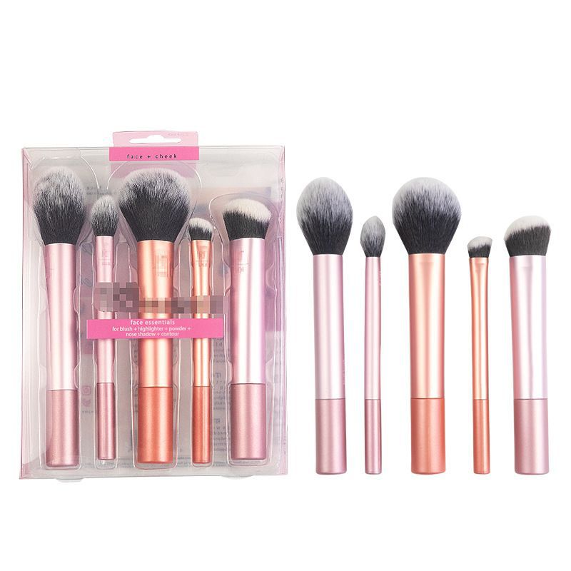 Wholesale Custom Package Minimalist Clear Blister Packaging for Cosmetics and Make up Brushes Set Box