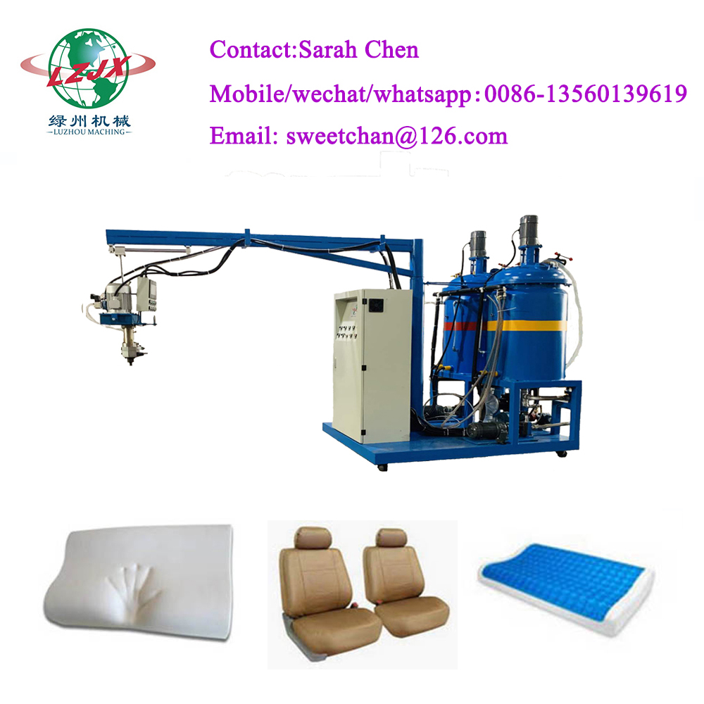 Low Pressure Polyurethane Pu Foaming Makeup Sponge Beauty Eggs Making Machinery
