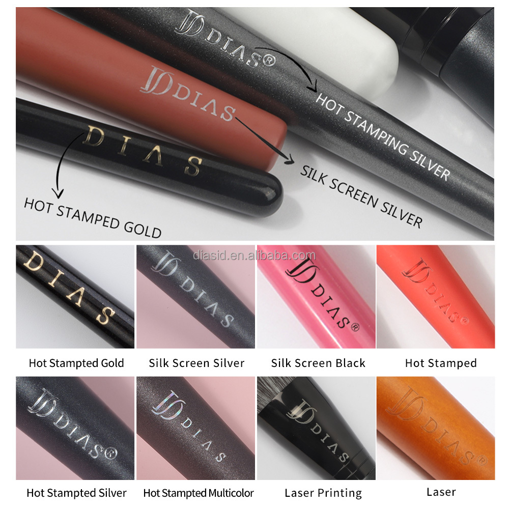 Custom Flat Foundation Brush Packaging