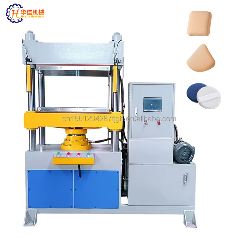 Makeup sponge machine process