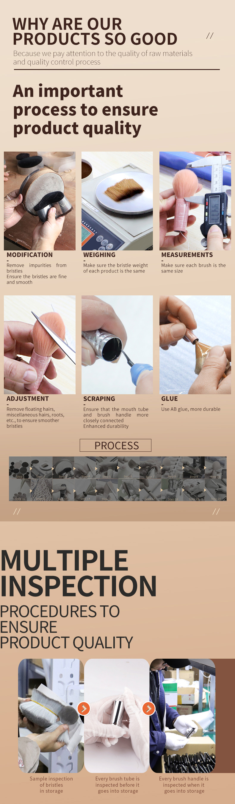Superior Bristle Selection