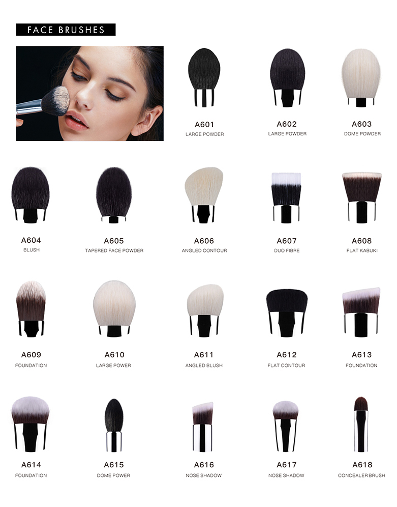 Detailed Makeup Brush Detail 1