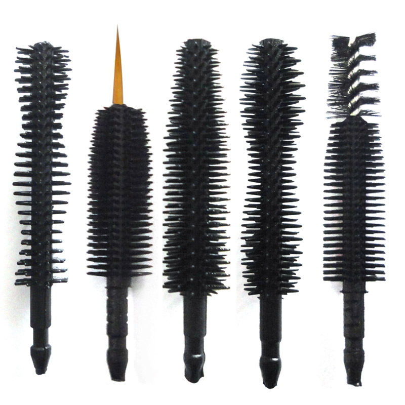 Assorted Luxury Rubber Mascara Brush Applicator