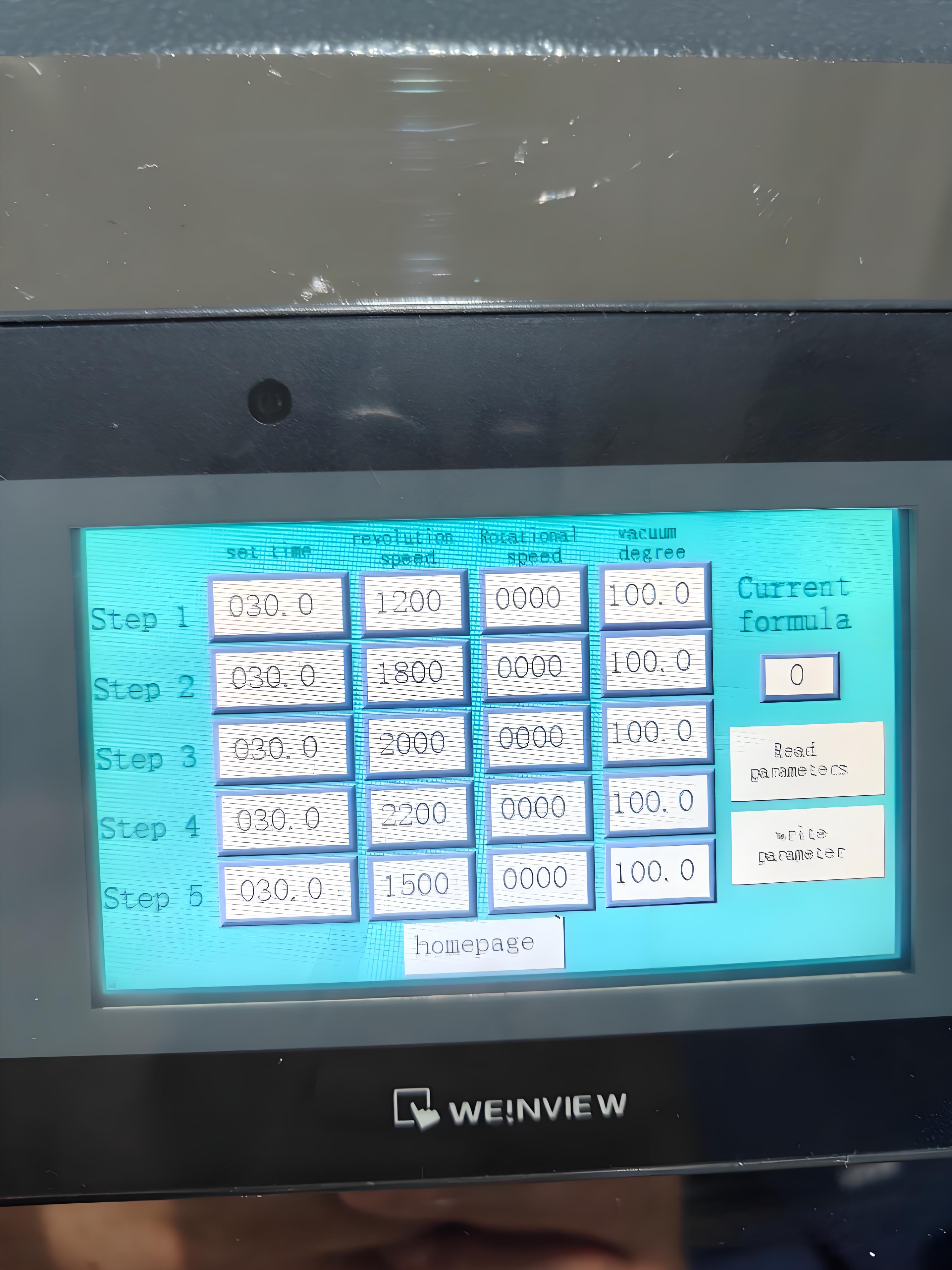 Preset programs