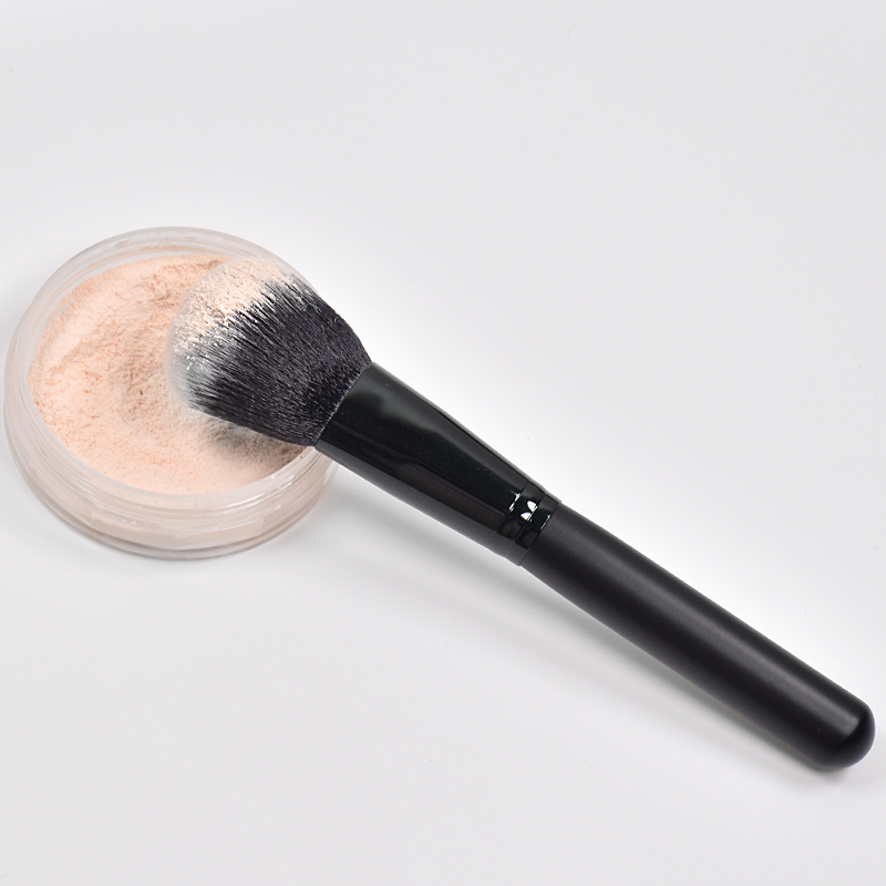 Custom logo Makeup Brush Set Natural Luxury High Quality Black Hair Black Handle Factory Manufacturer Makeup Brush