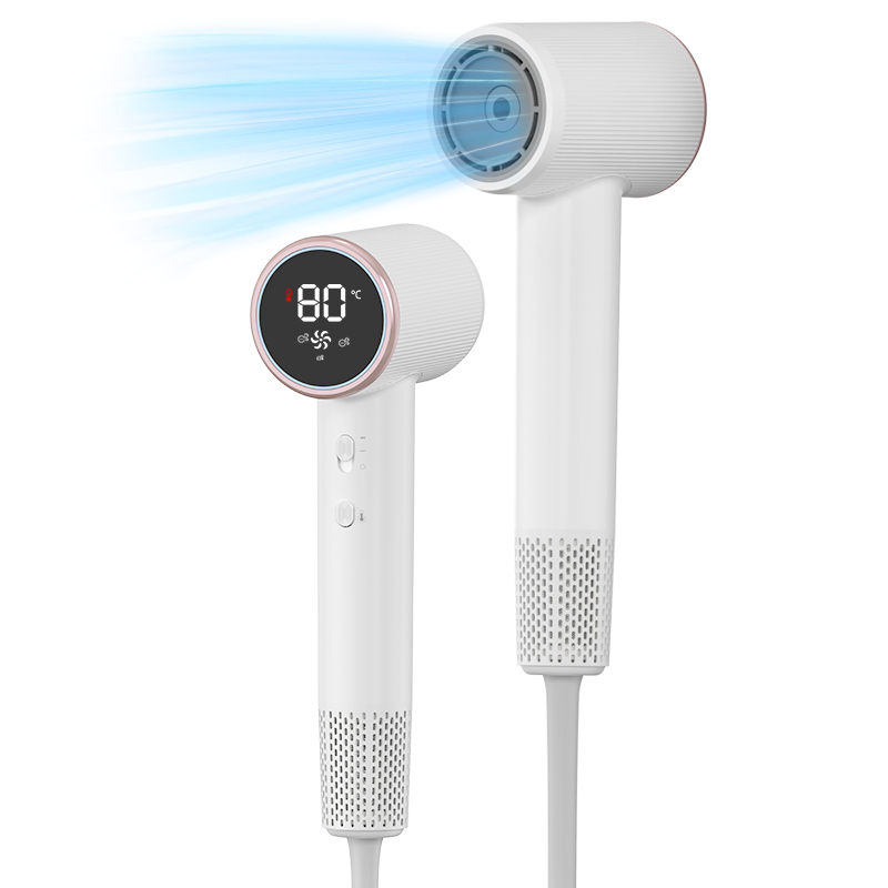 AI Intelligent Hair Dryer With BLDC Motor - Professional Salon-Grade High-Speed Blower, Smart Detection For Optimal Styling