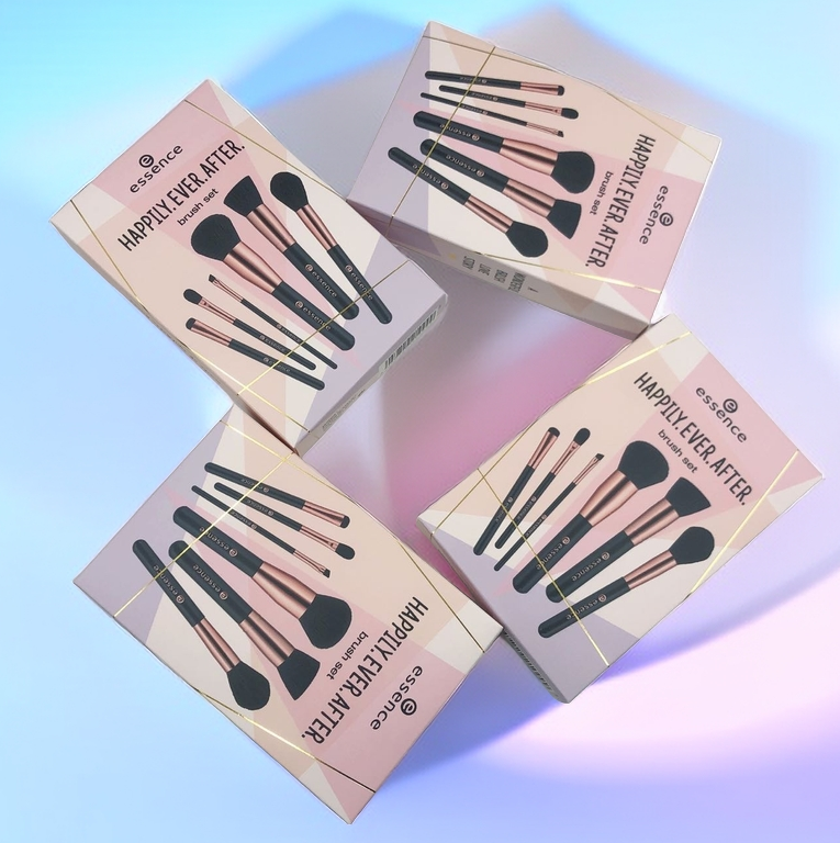 Custom Face Brush Tools Boxes 12 15 18 Makeup Brush Box Packaging Cases Kraft Paper Cosmetic Beauty Brush Collection Box