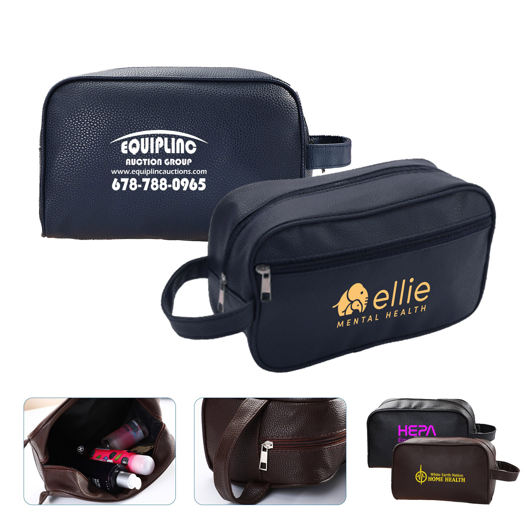 Eco Custom Travel Pink Women Bulk Toiletries Neceser Beauty Friendly Bags Maquillage Cosmetic Leather Makeup Organizer