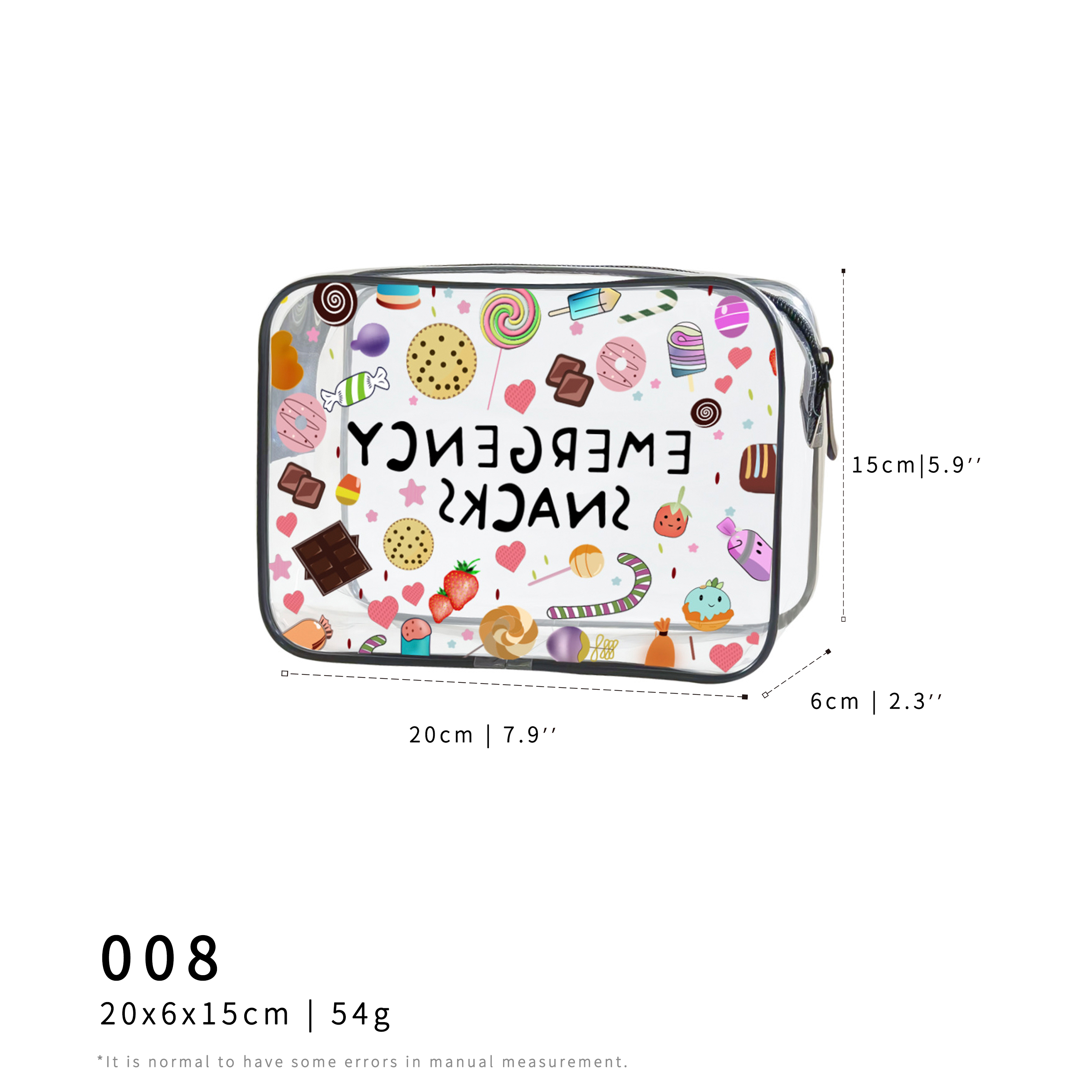 Accept Custom LOGO PVC Transparent Water Resistant Portable Cosmetic Bag Eco Friendly Zipper Travel Makeup Pouch