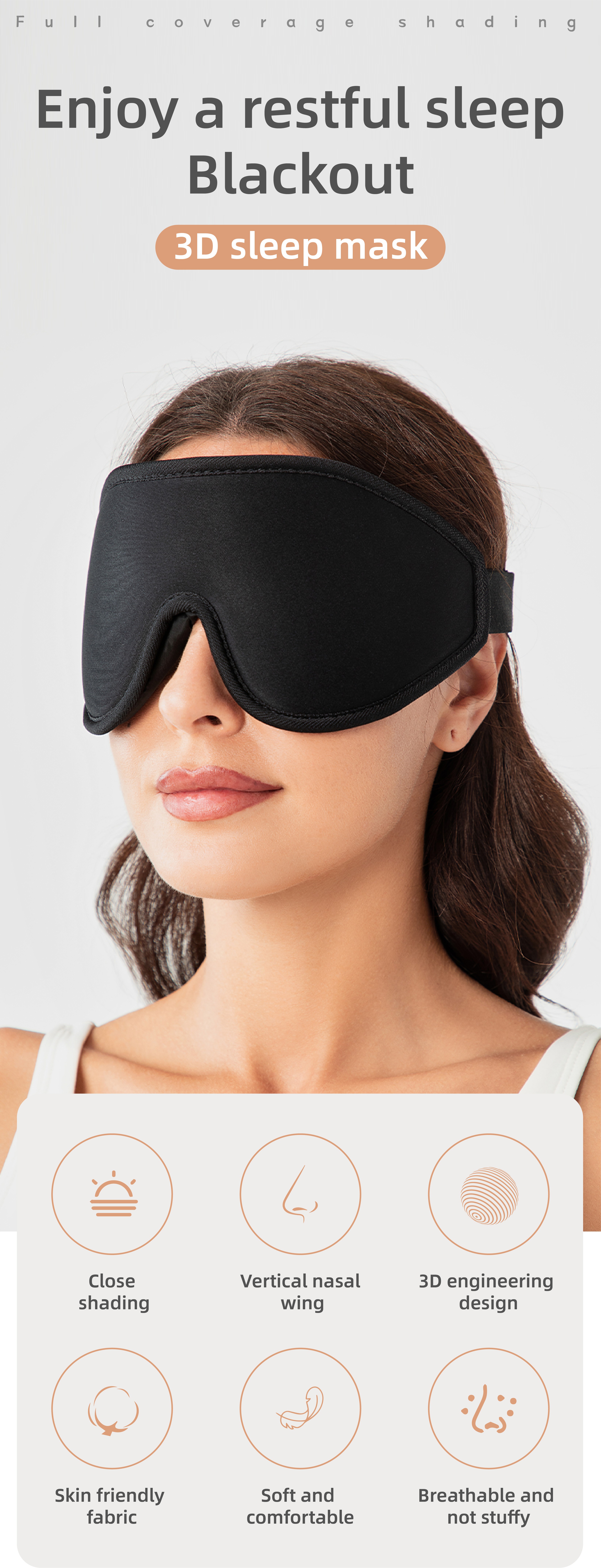 3D Sleep Mask Banner