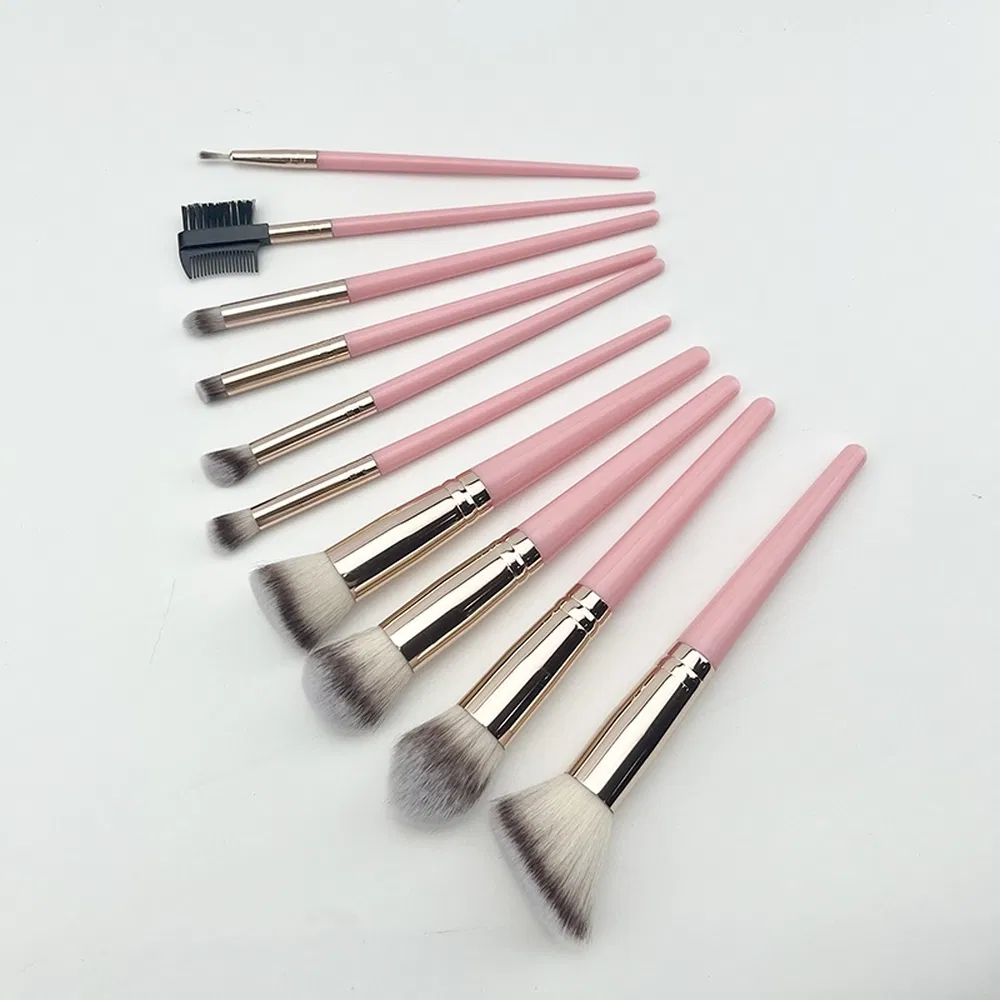 Top Cosmetic Brush Set Manufacturing Copper-Free Pressure Tube Ultra-Soft Makeup Brush