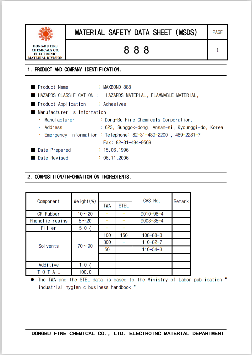 Quality Standard Certificate 2