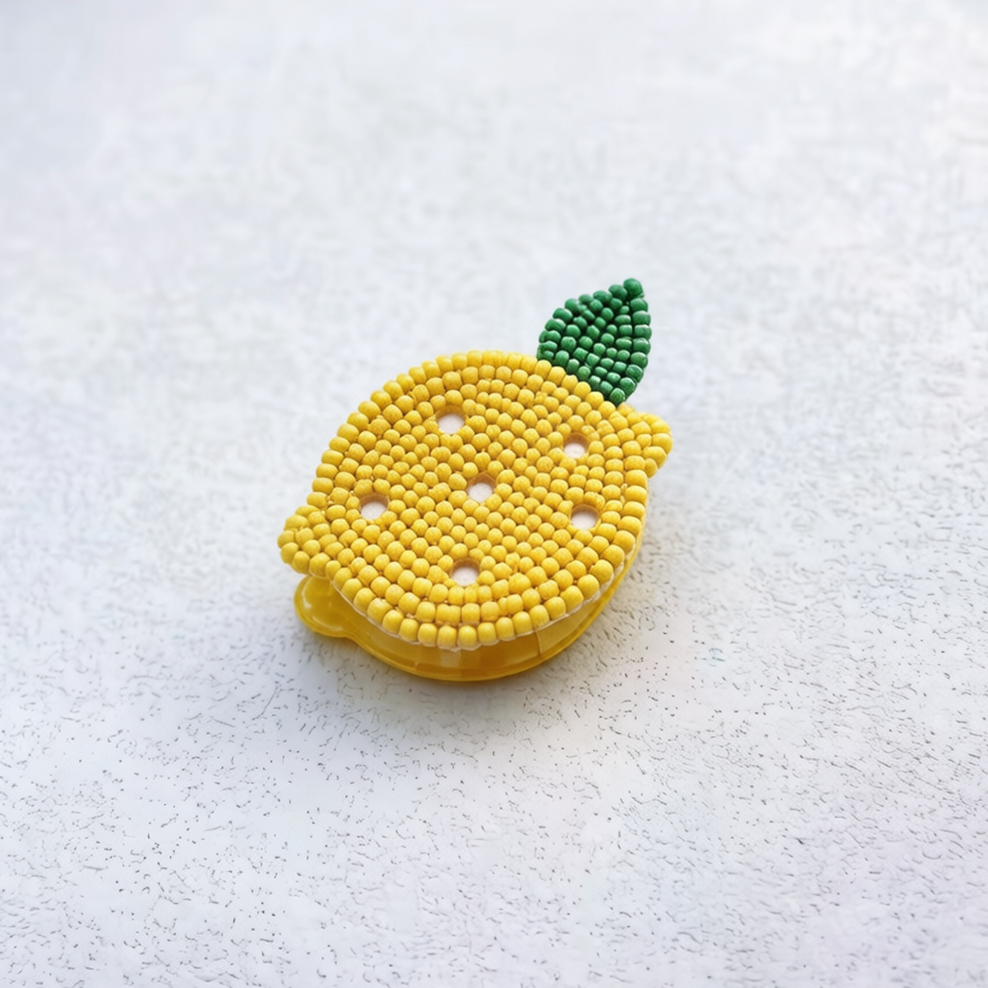 Hair Clips Solid Sophisticated Customized Processes Charms Jewelry Wholesale Travel Lemon Acetate Hair Clips for Women Luxury