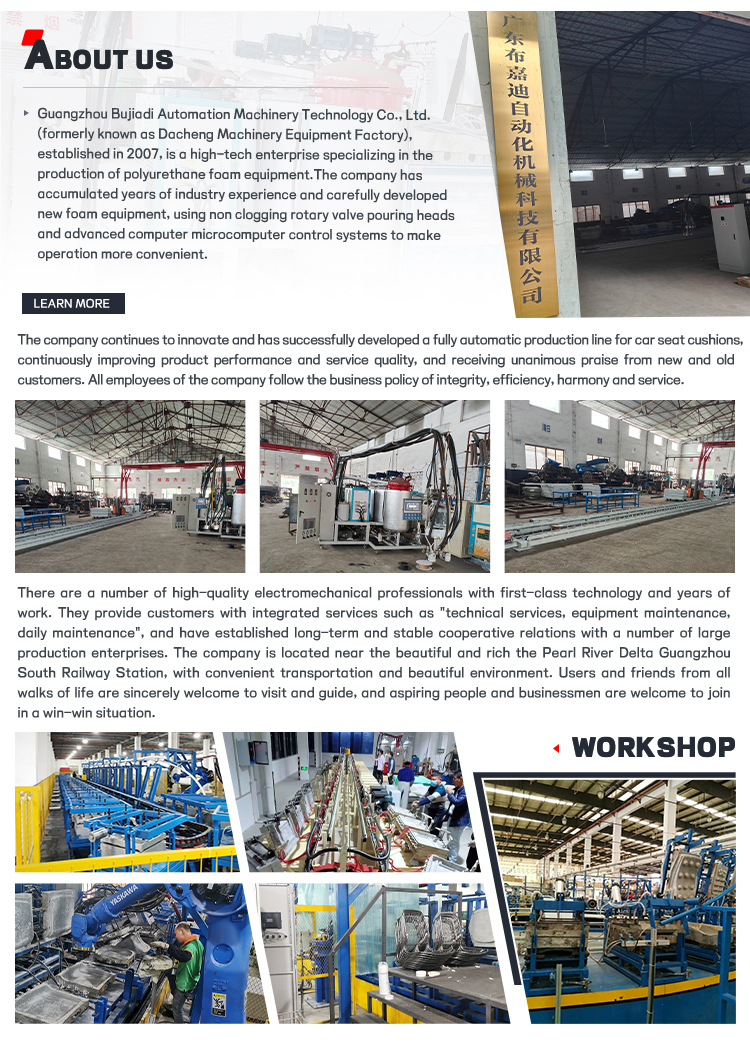 Foaming Machine details 2