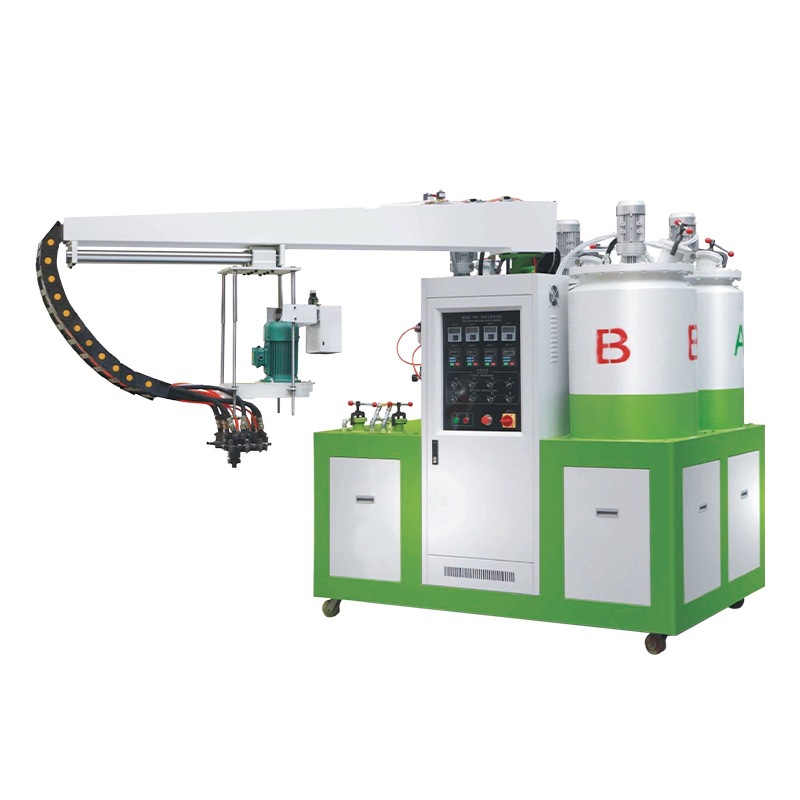 PU Resilient Foam Machine Production Equipment AB Material Mixed Silicone Foam Machine Powder Makeup Sponge Foaming Machine