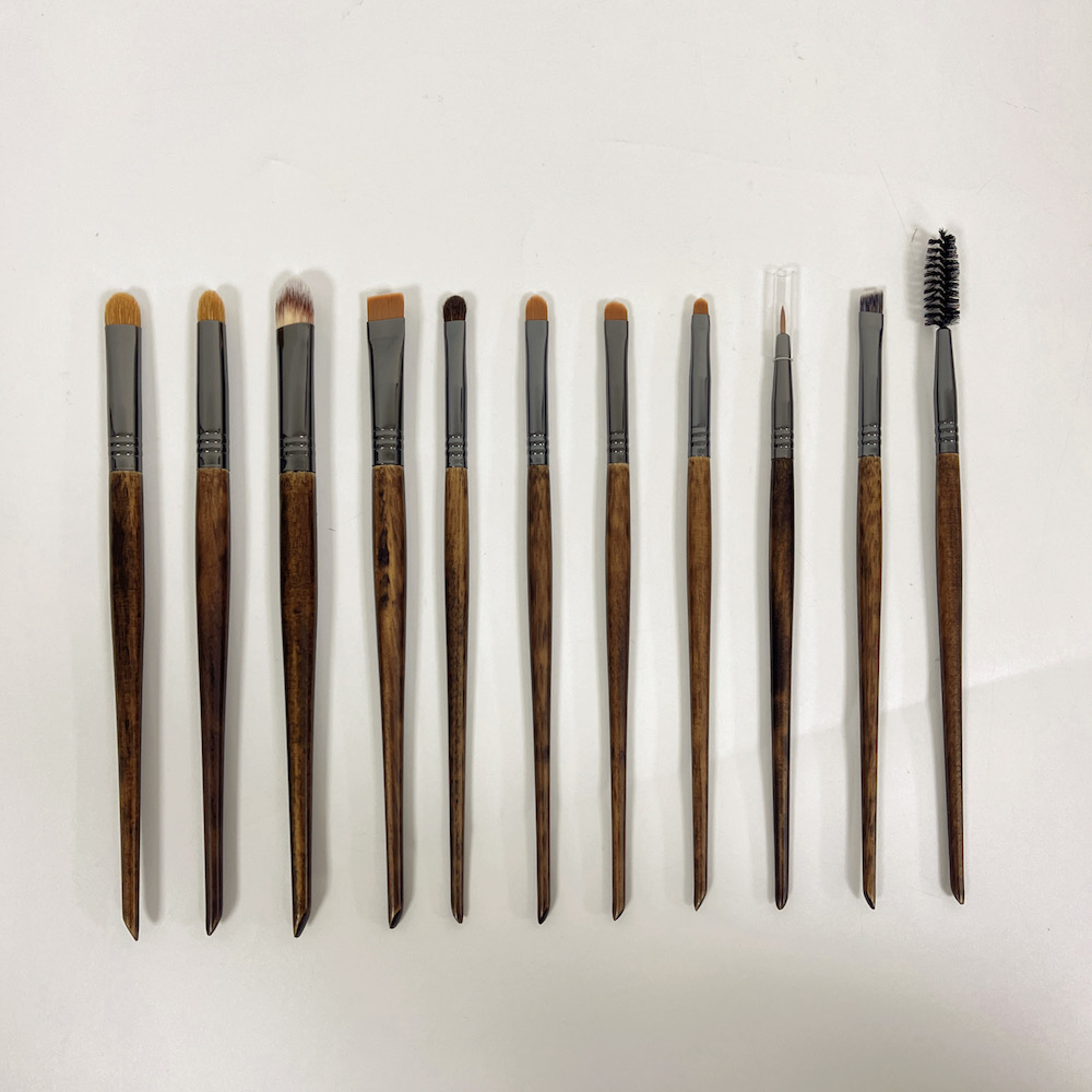 High End Natural Hair Custom Logo Create Your Own Luxury Professional Goat Hair 30Pcs Wood Makeup Brush Set
