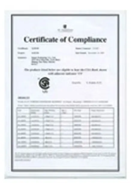 CSA Cert Document
