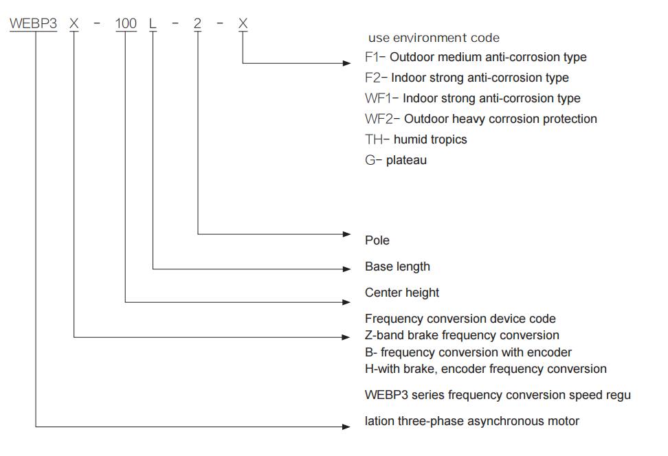 Model Nomenclature