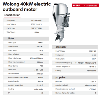 Outboard motor significance