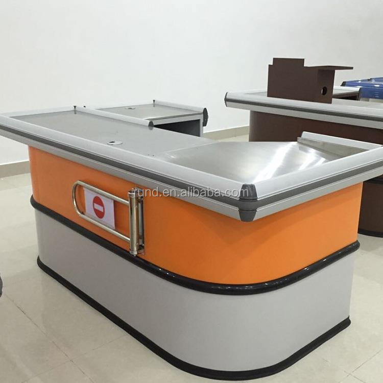Used Shop Cash Counter Design RUNDA SHELF Reception Counter RUNDA SHELF Cash Counter Table Design
