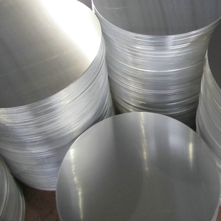 High Flatness Alloy Polished Aluminum Circular Plate, Cold-Rolled Circular Aluminum Sheet, Tableware and Cookware Raw Material Supplier