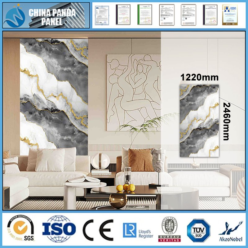 MDF Decorative Wall Sheet 4X8FT UV Finish