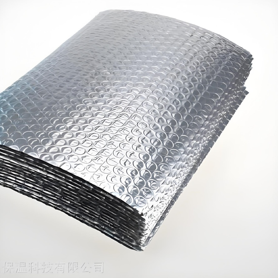 Heat Insulation Materials Reflective 5mm Double Foil Aluminium Bubble Foil Insulation Roll for Summer Heat Reflection